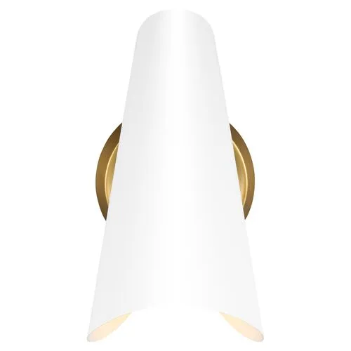 Visual Comfort - Tresa One Light Sconce - White