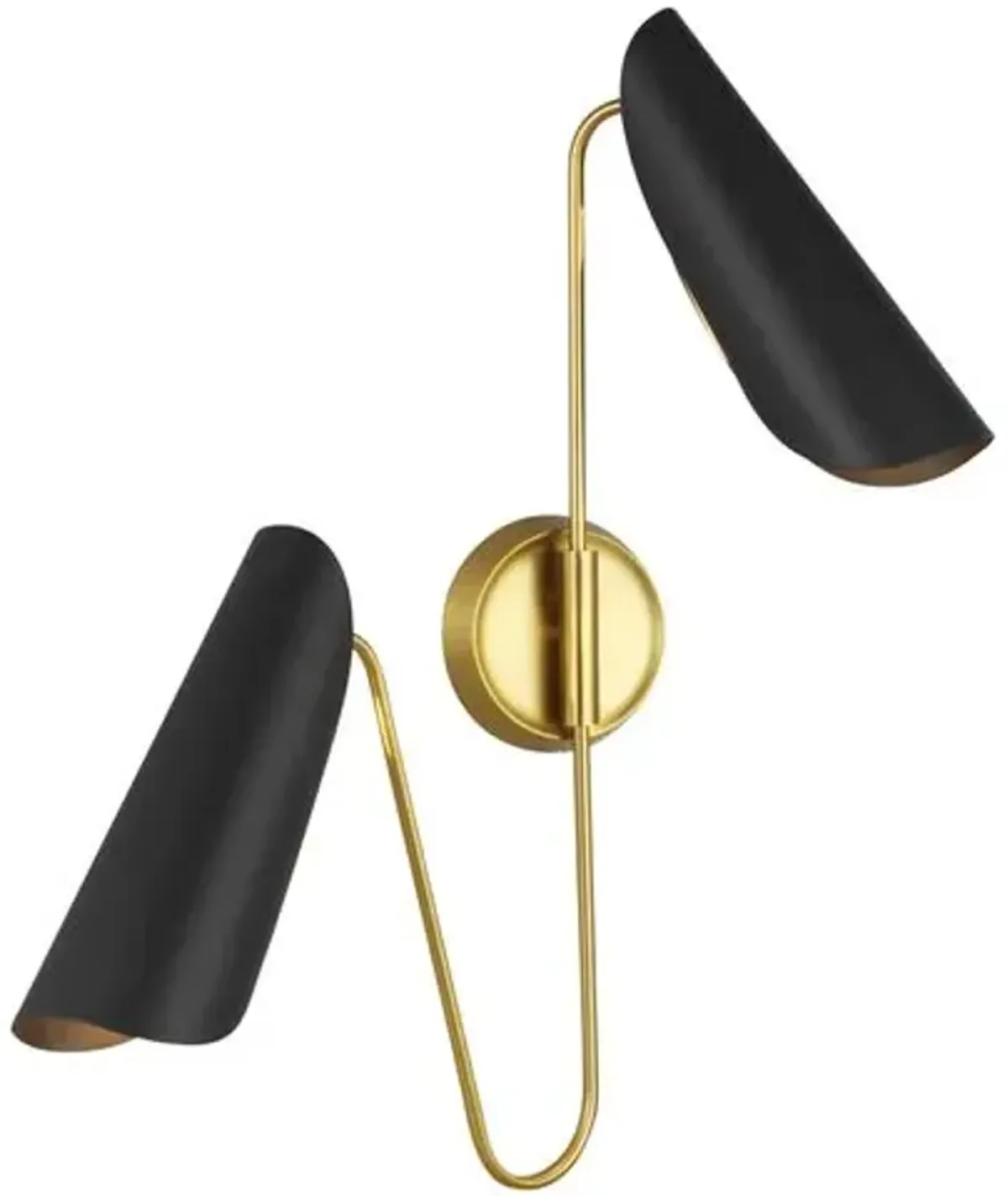 Visual Comfort - Tresa Two Light Sconce - Black