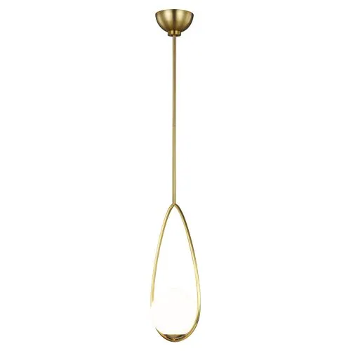 Visual Comfort - Galassia One Light Pendant - Gold