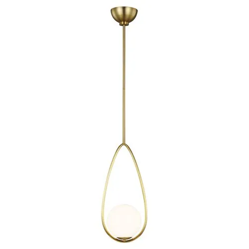 Visual Comfort - Galassia One Light Pendant - Gold