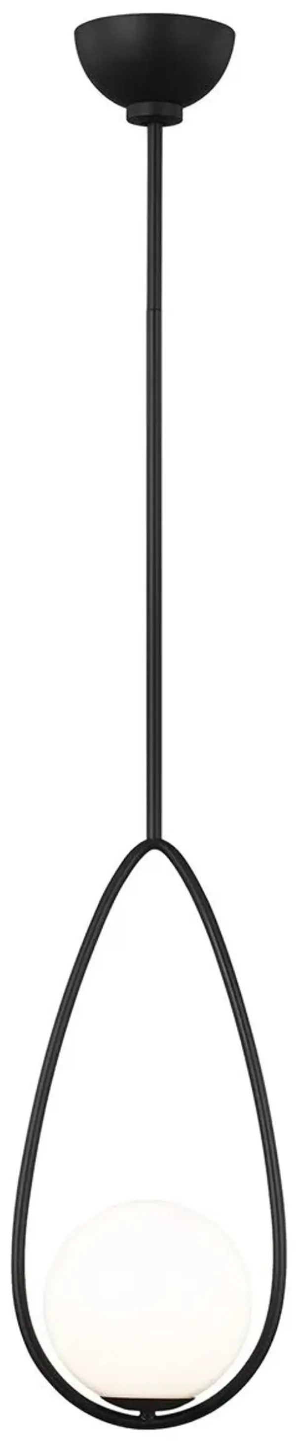 Visual Comfort - Galassia One Light Pendant - Black