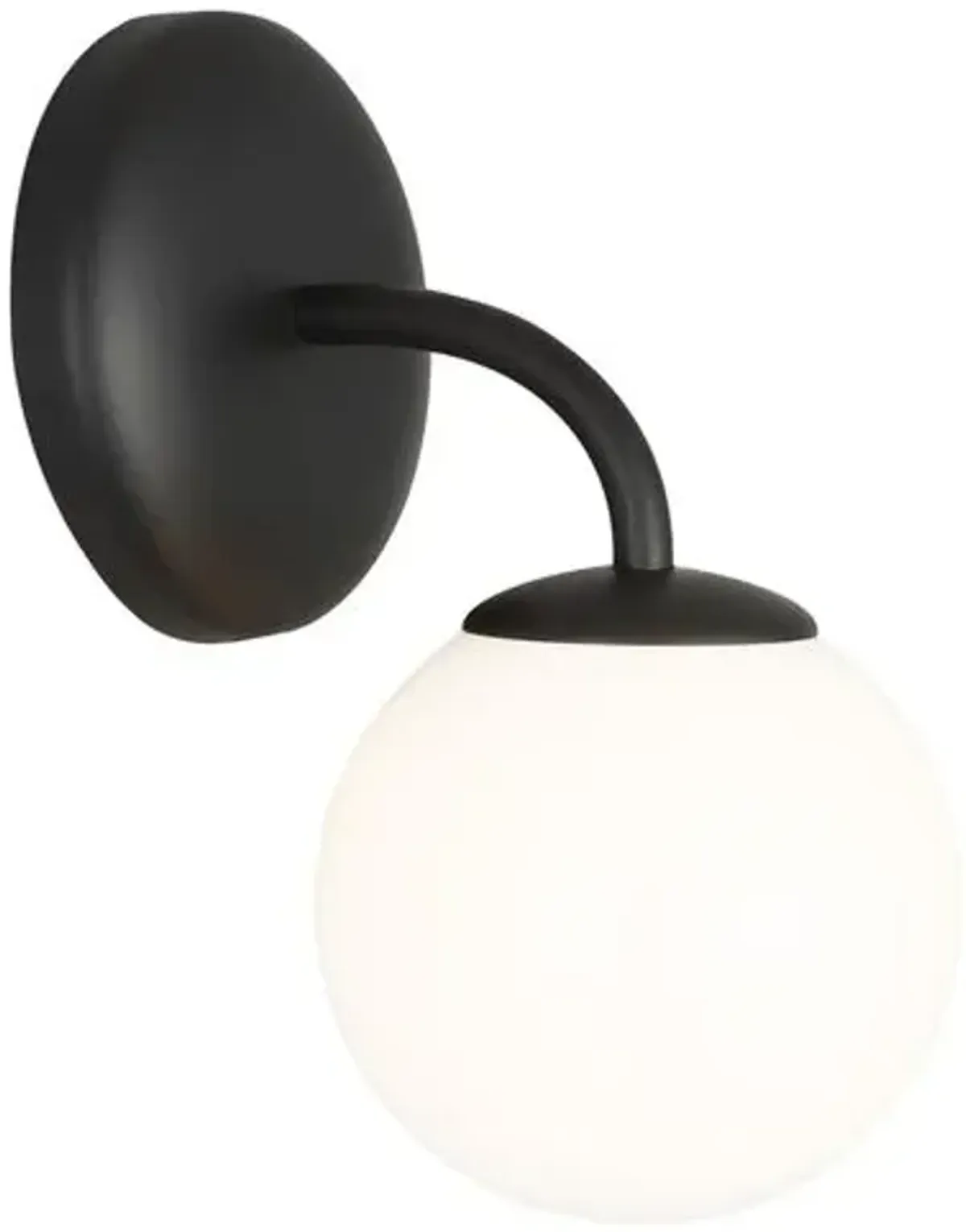 Visual Comfort - Galassia One Light Wall Sconce - Black