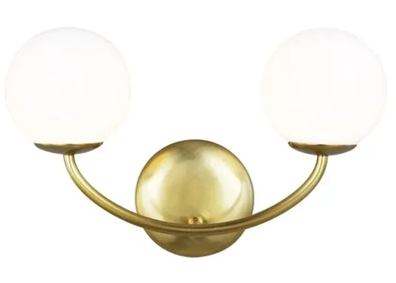 Visual Comfort - Galassia Two Light Wall Sconce - Gold