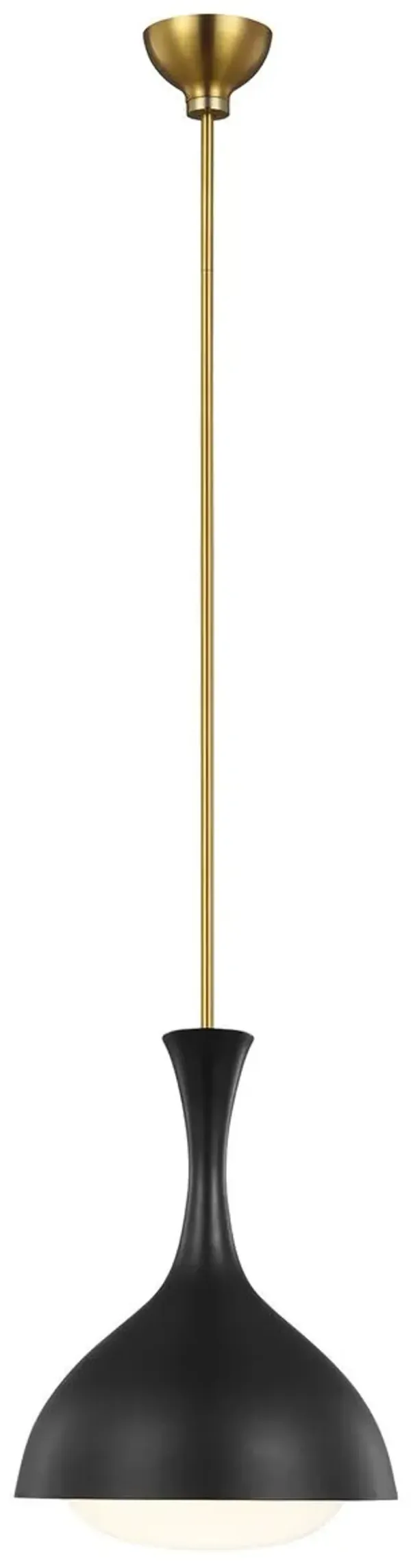 Visual Comfort - Lucerne Small One Light Pendant - Black