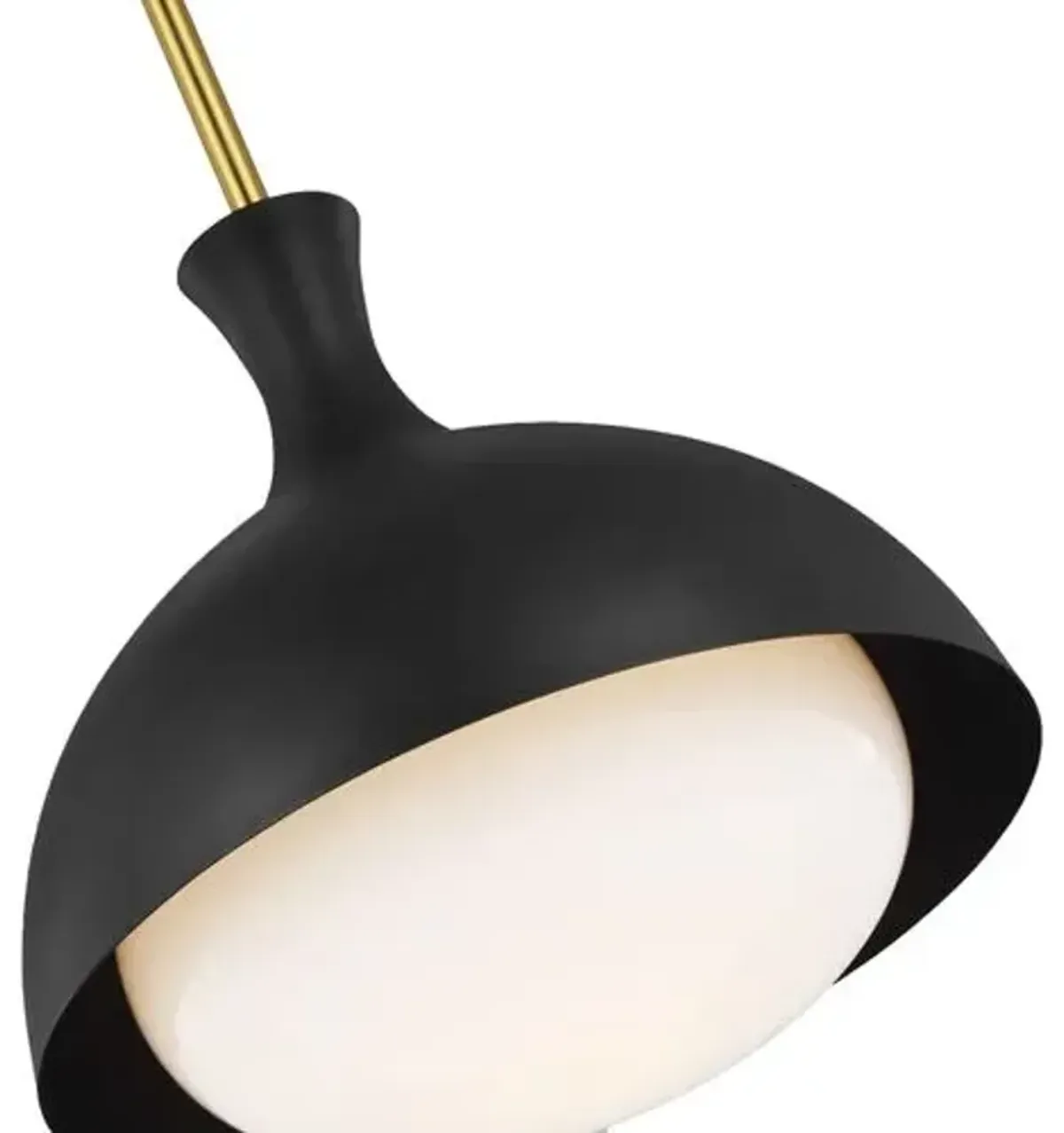 Visual Comfort - Lucerne Medium One Light Pendant - Black