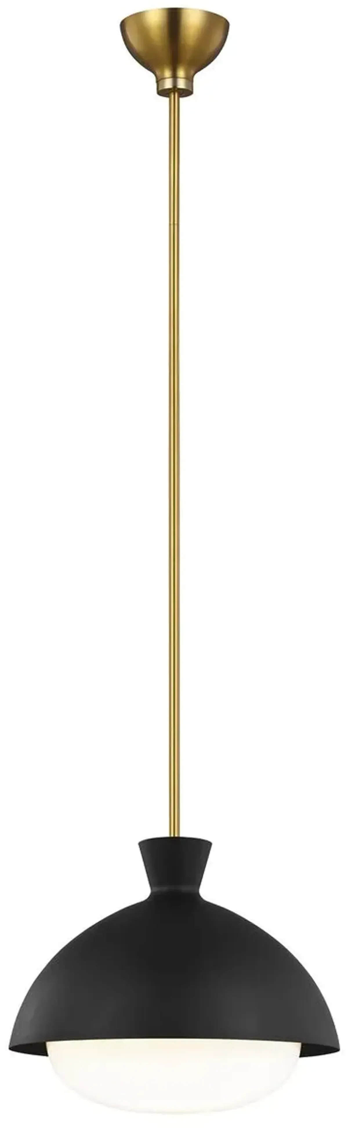 Visual Comfort - Lucerne Large One Light Pendant - Black