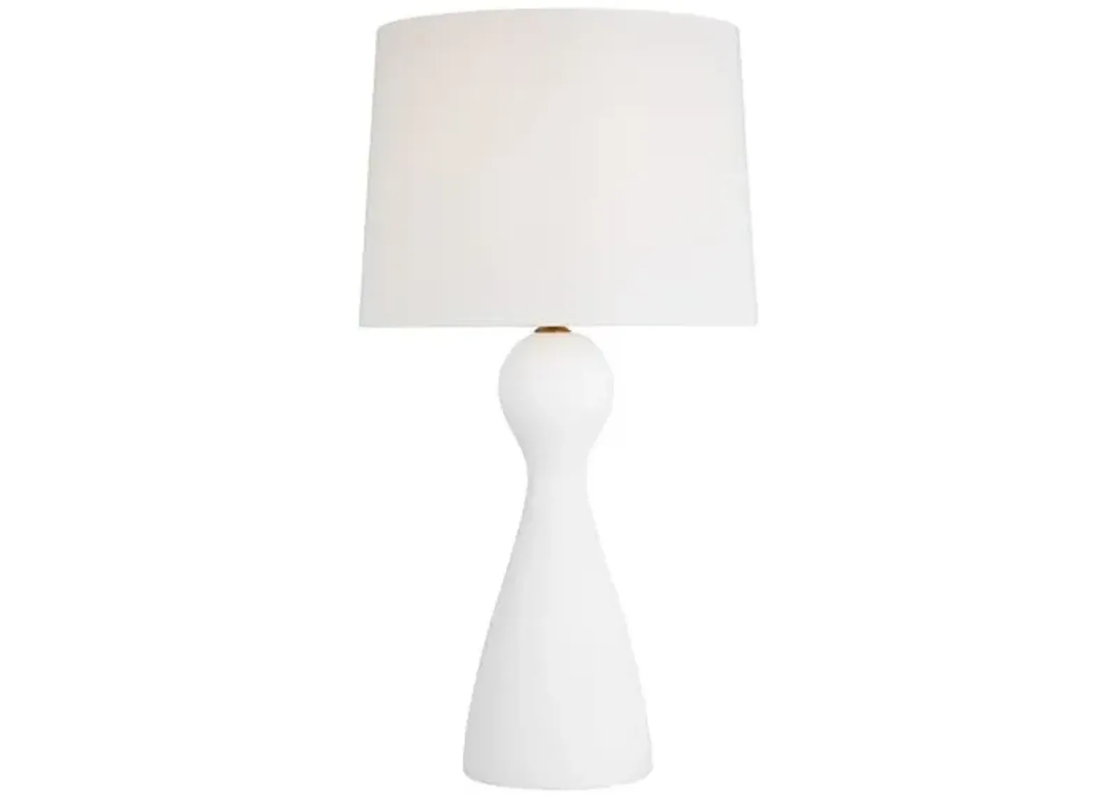 Visual Comfort - Constance Table Lamp - Textured White