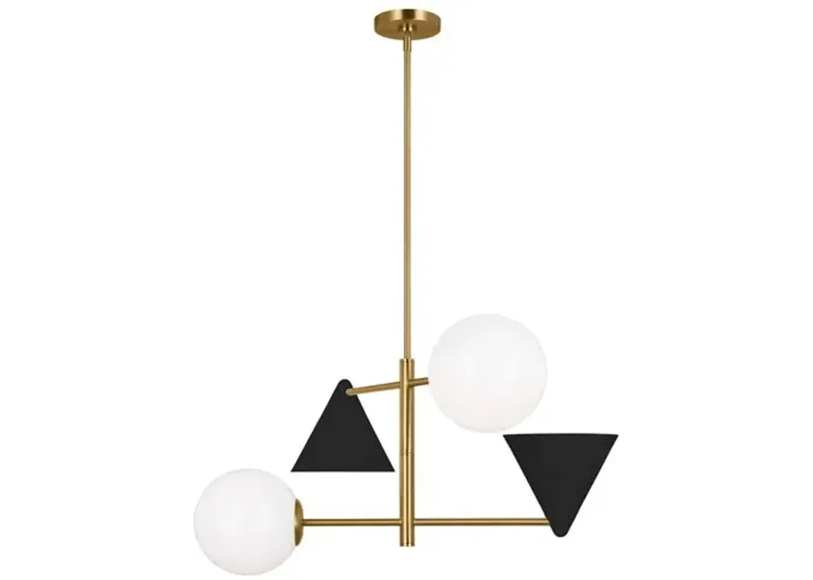 Visual Comfort - Cosmo Medium Chandelier - Black