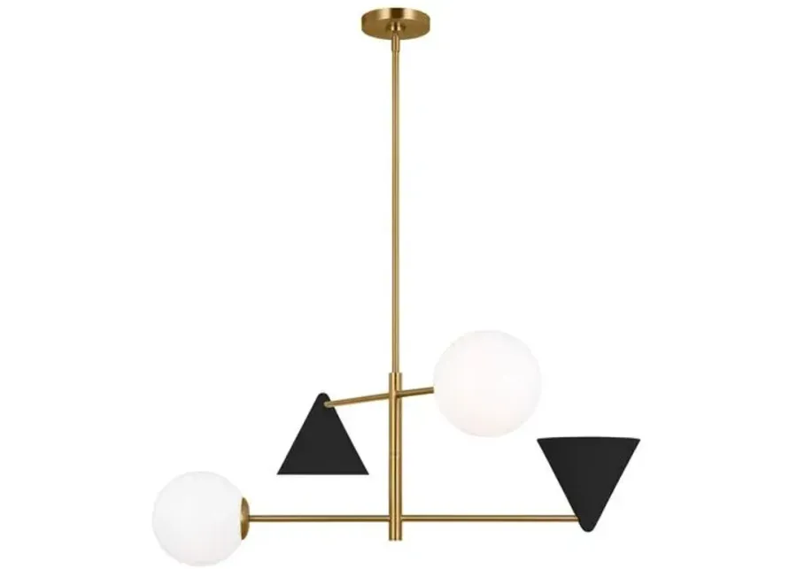 Visual Comfort - Cosmo Large Chandelier - Black