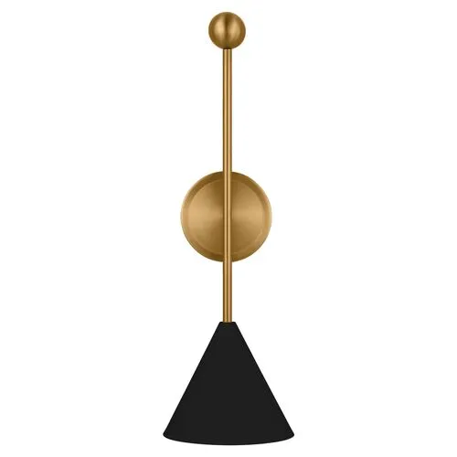 Visual Comfort - Cosmo Large Sconce - Black