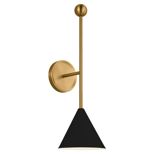 Visual Comfort - Cosmo Large Sconce - Black