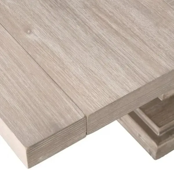 Trent Square/Rectangular Extension Dining Table - Natural Gray