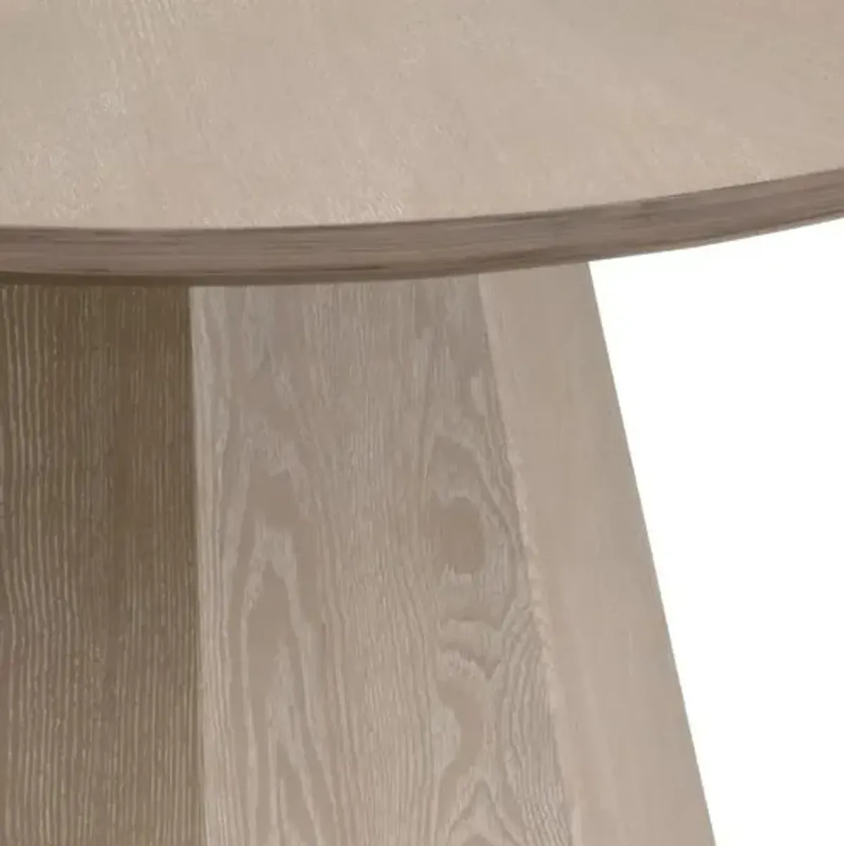 Gavin Round Dining Table - Natural Gray