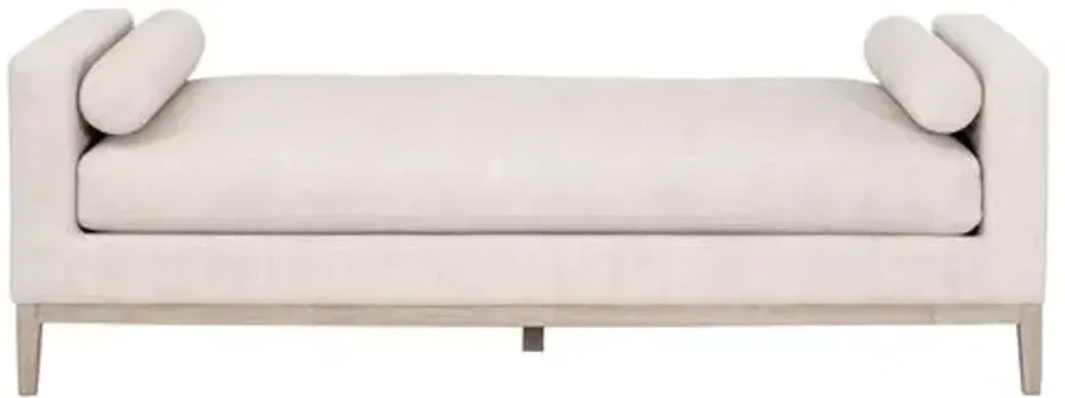 Remy Upholstered Daybed - Bisque - Beige - Comfortable, Sturdy