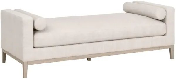 Remy Upholstered Daybed, Bisque