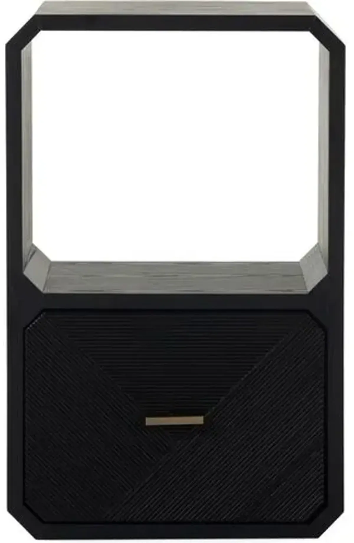 Loren End Table - Black