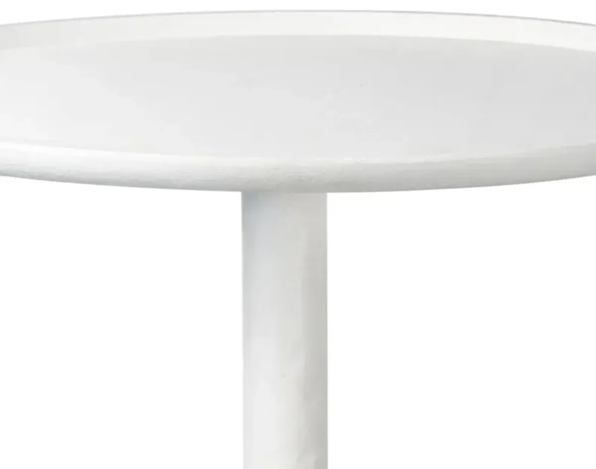 Hope Side Table, Matte White