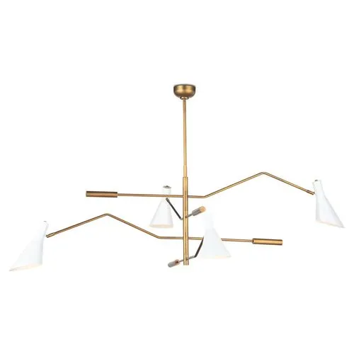 Spyder Chandelier - Regina Andrew - Black