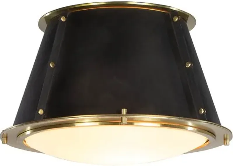 French Maid Flush Mount - Regina Andrew - Black