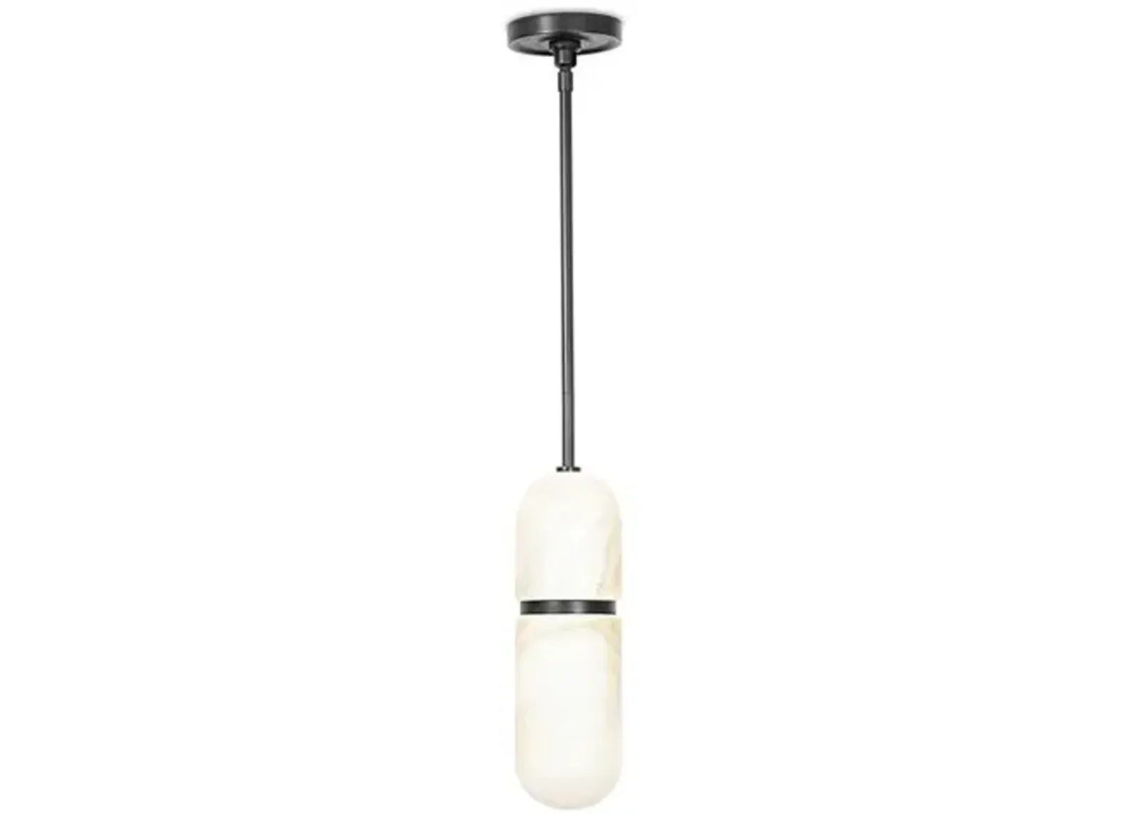 Salon Alabaster Pendant - Regina Andrew - Black