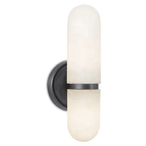 Salon Small Wall Sconce - Regina Andrew - Black