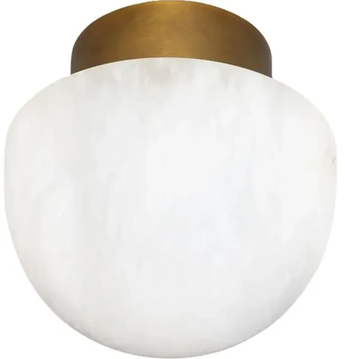 Parker Alabaster Flush Mount - Regina Andrew - Gold