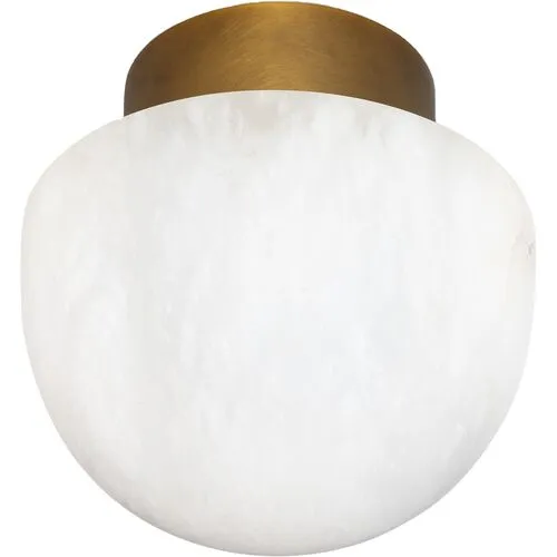 Parker Alabaster Flush Mount - Regina Andrew - Gold