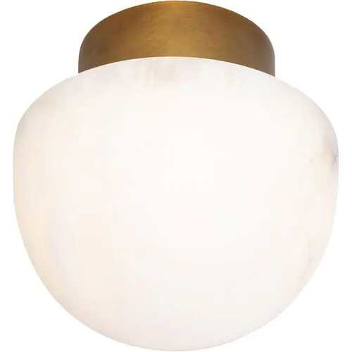 Parker Alabaster Flush Mount - Regina Andrew - Gold