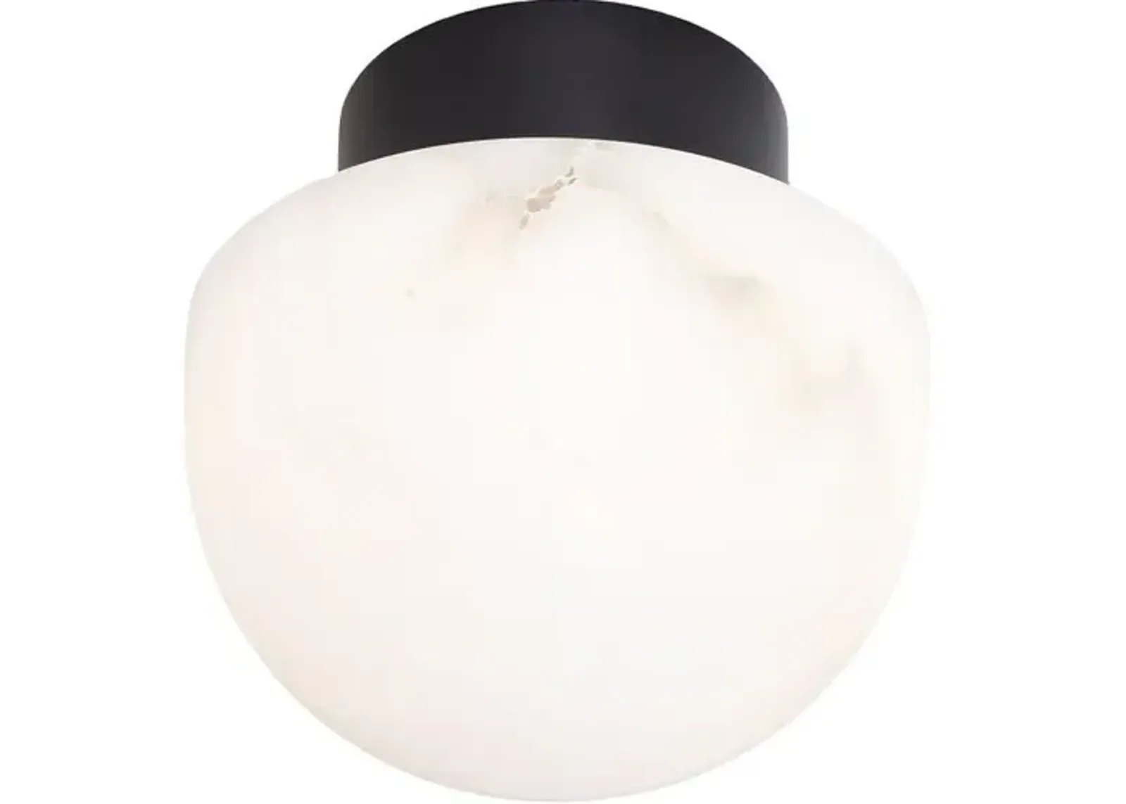 Parker Alabaster Flush Mount - Regina Andrew - Black