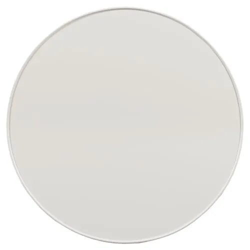 Victoria Side Table - White Dove/Brass