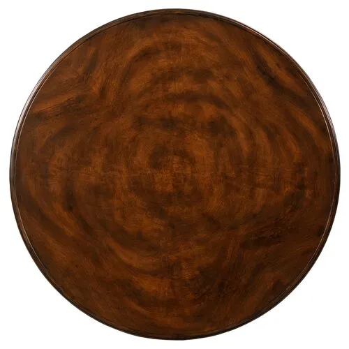 Liam Side Table - Walnut - Brown