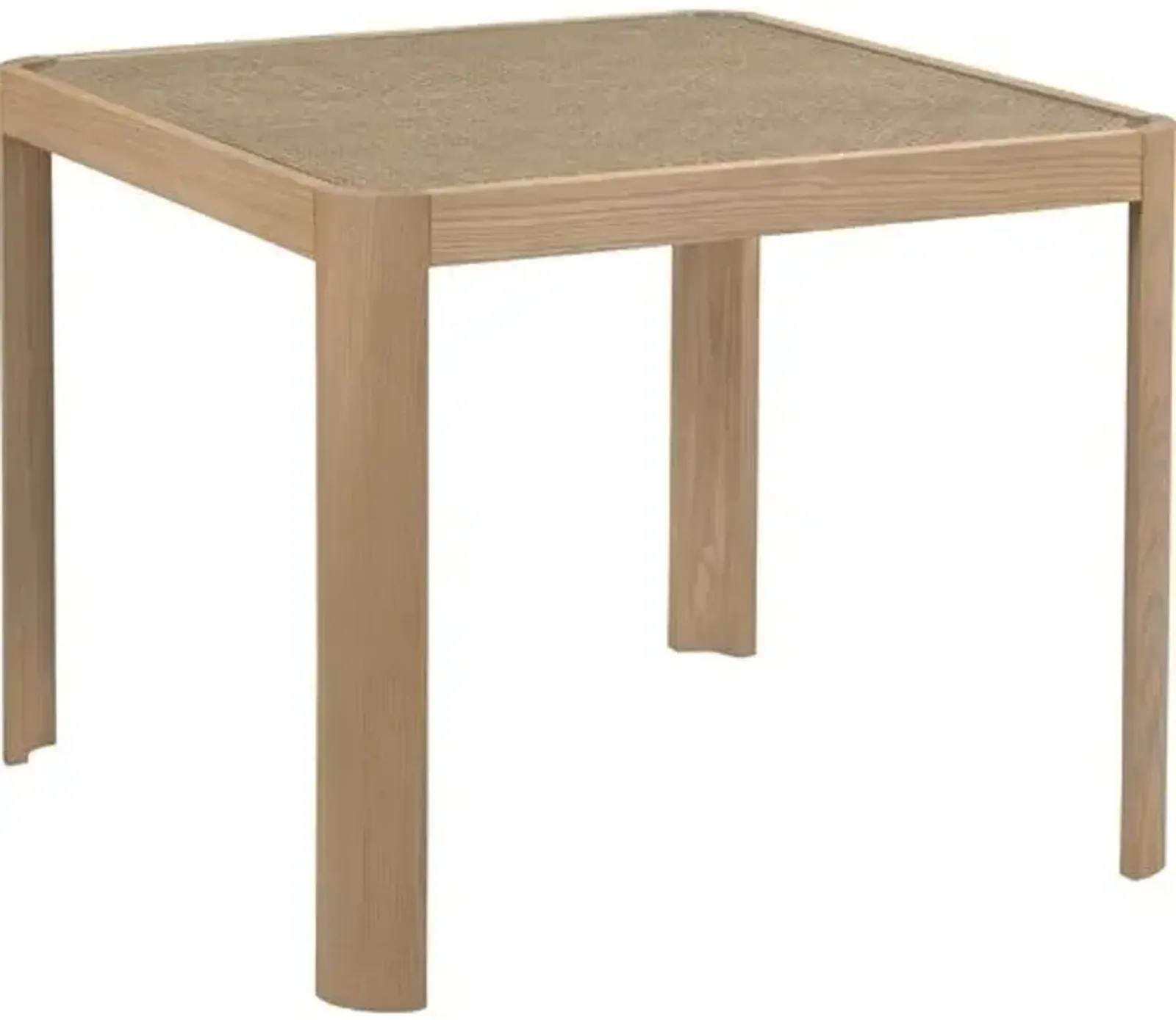 Heidi Cane Game Table - Natural - Brown