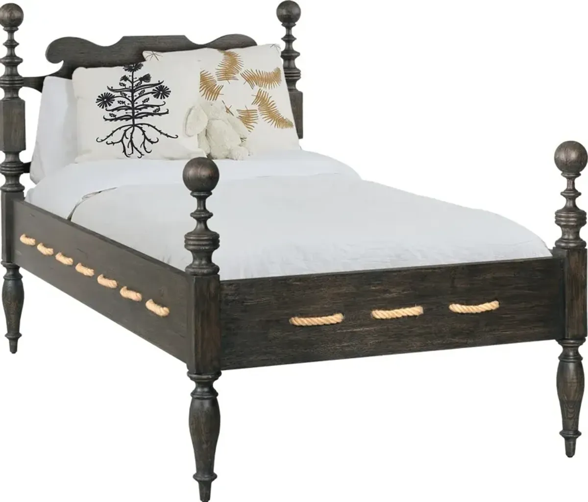 Saltwater Bed, Worn Black