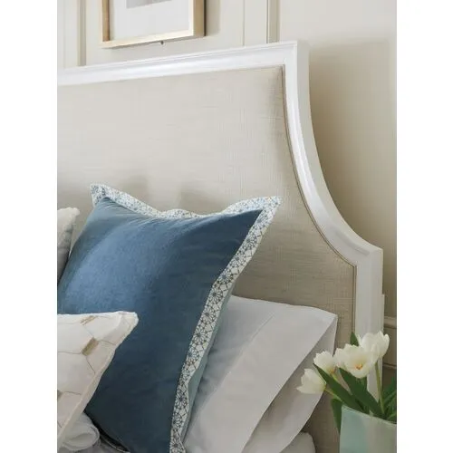 Avondale Inverness Upholstered Bed - White