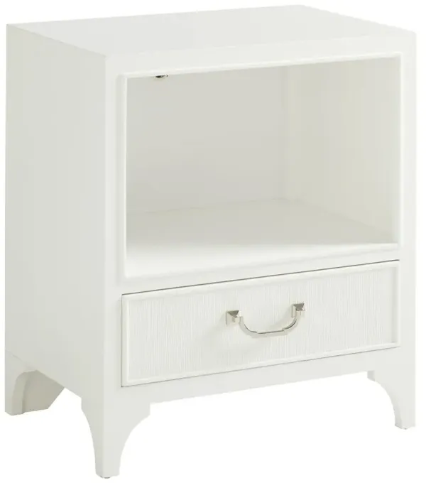 Avondale Abbey Springs Night Table, White