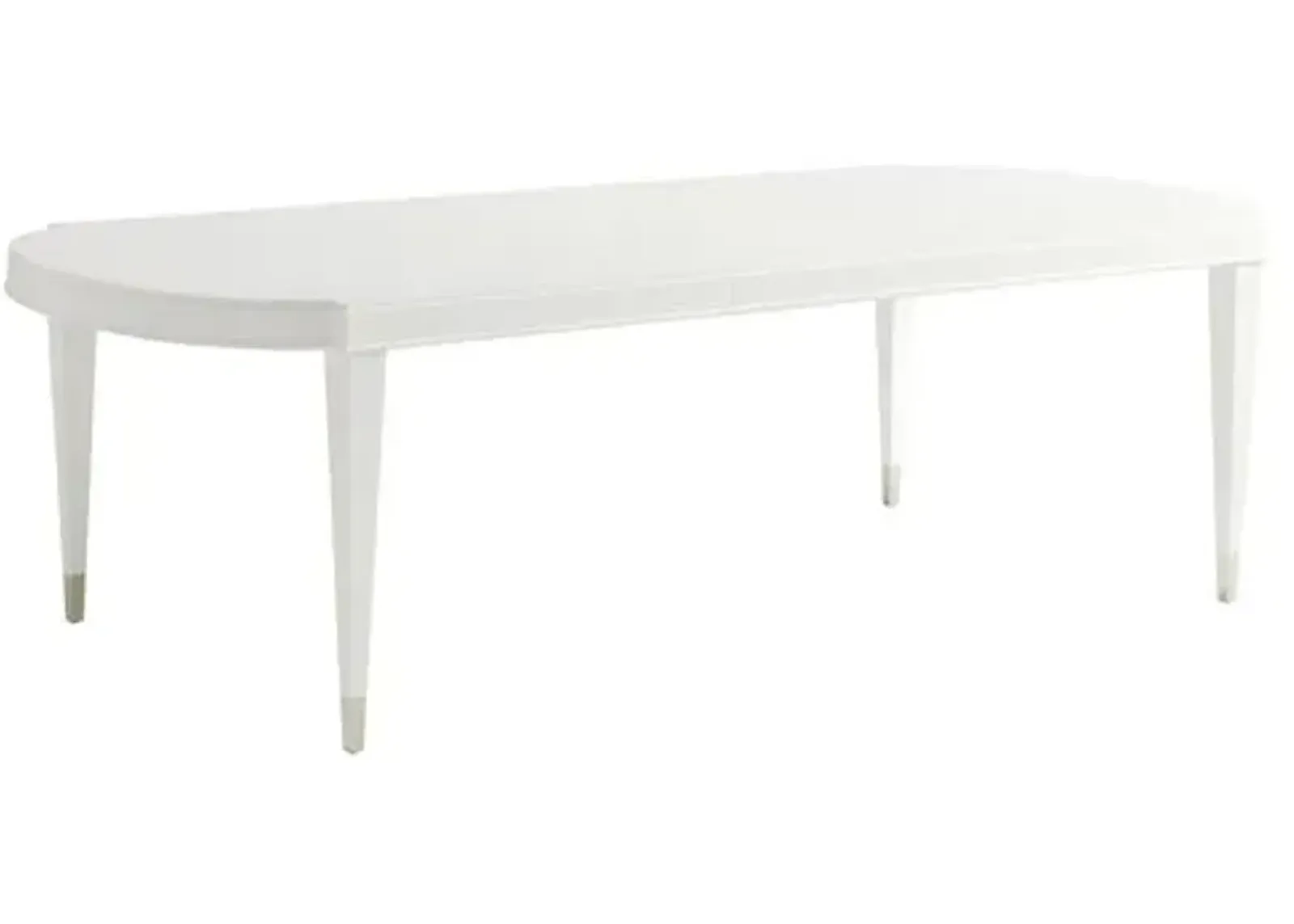 Avondale Vernon Hills Rectangular Extension Dining Table - White