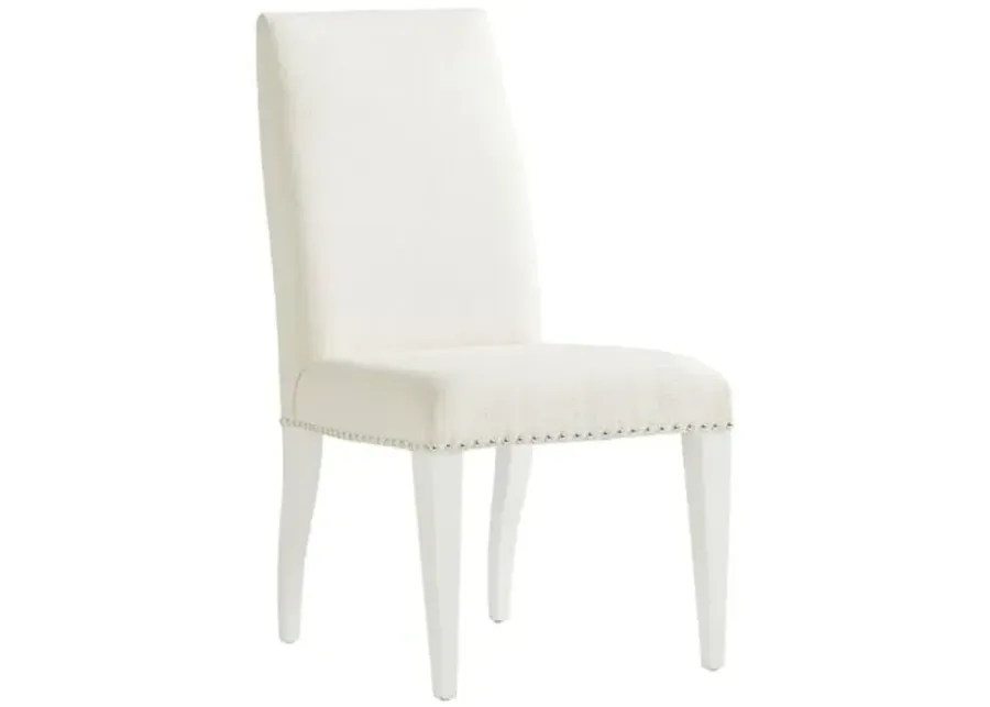 Avondale Darien Upholstered Side Chair - White