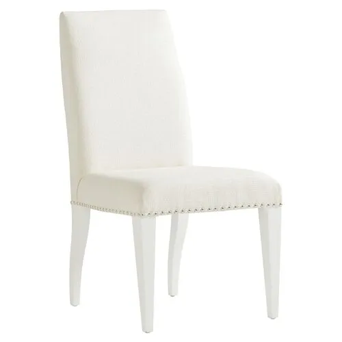 Avondale Darien Upholstered Side Chair - White