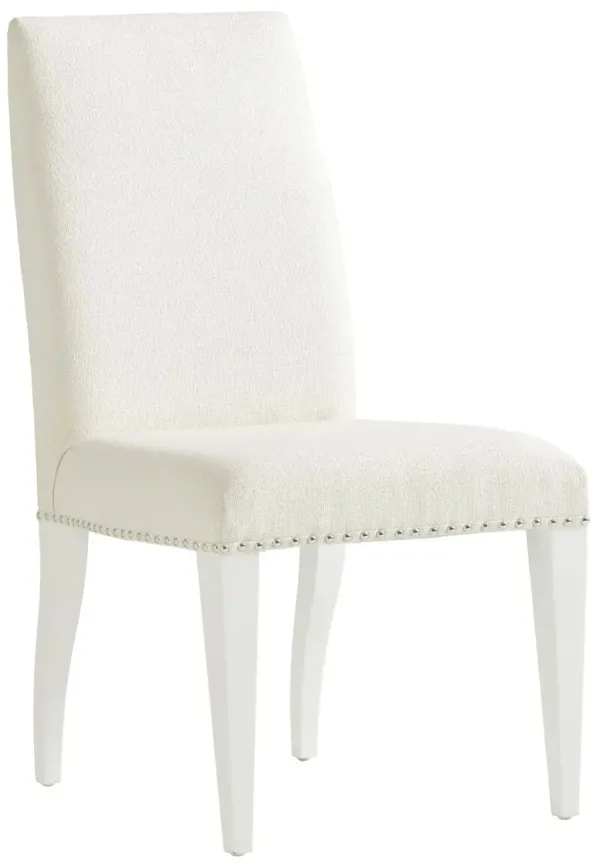 Avondale Darien Upholstered Side Chair, White