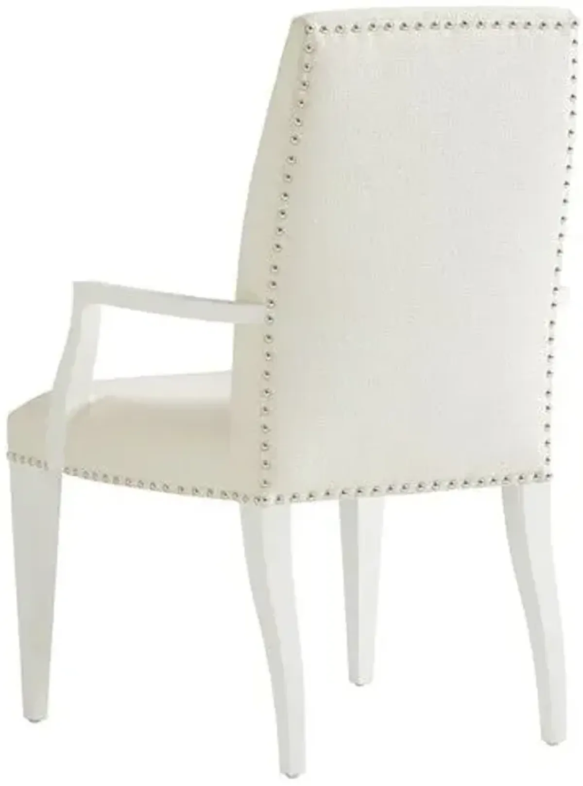 Avondale Darien Upholstered Armchair - White