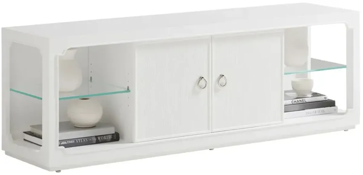 Avondale Hamilton Media Console, White