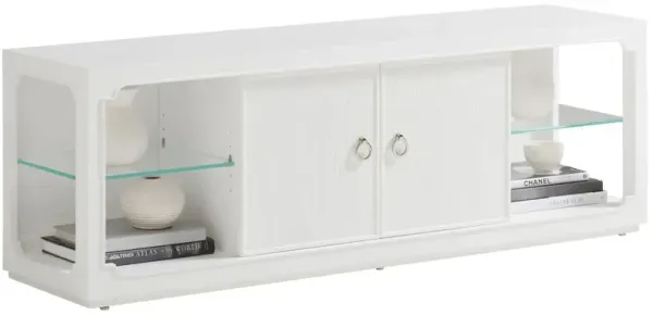 Avondale Hamilton Media Console, White