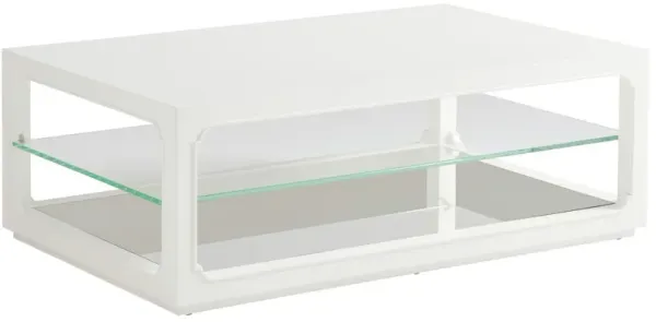 Avondale Glenwood Cocktail Table, White