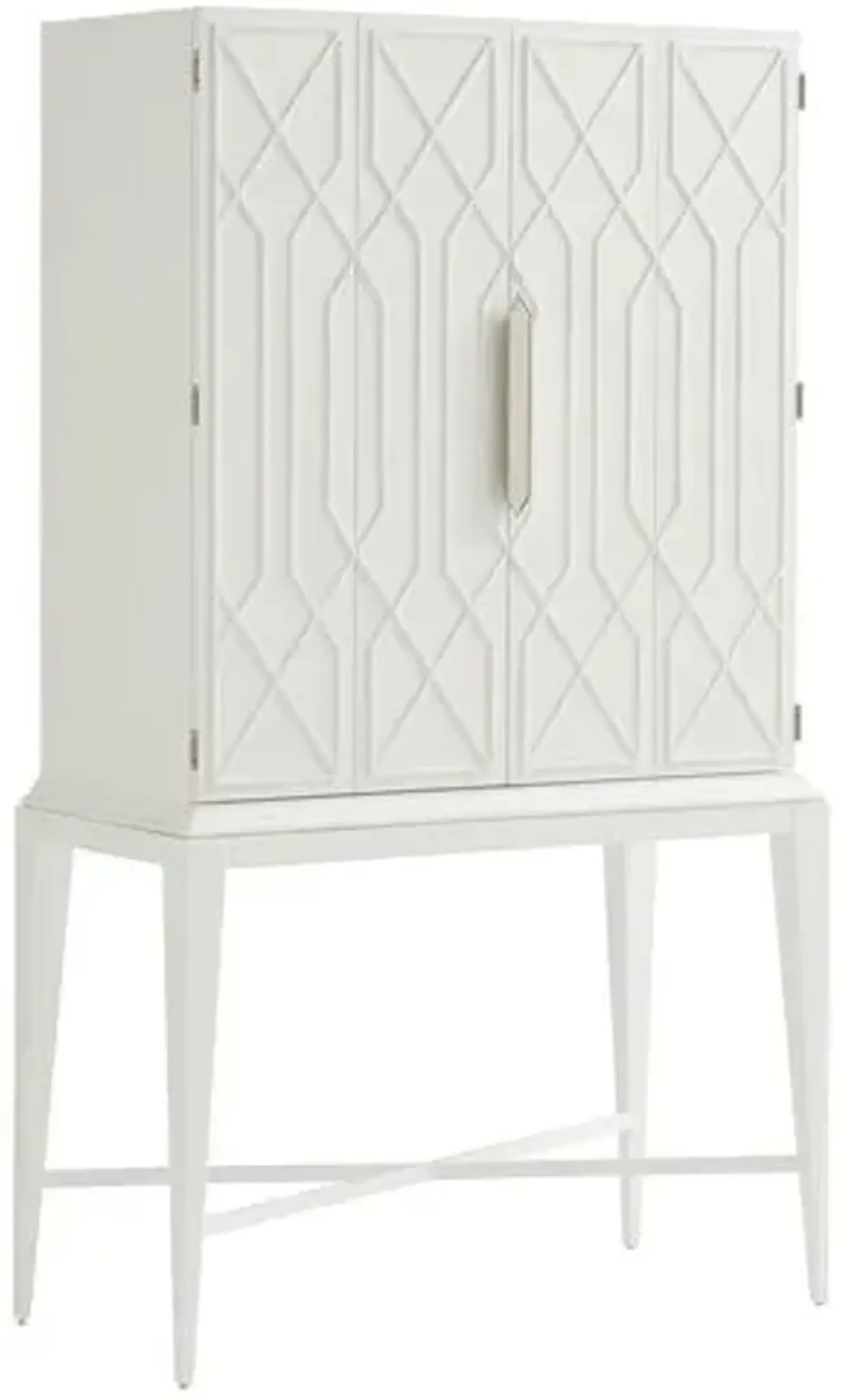 Avondale Elmhurst Bar Cabinet - White