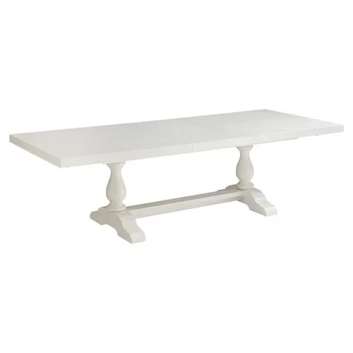 Ocean Breeze Captiva Rectangular Extension Dining Table - White - Tommy Bahama