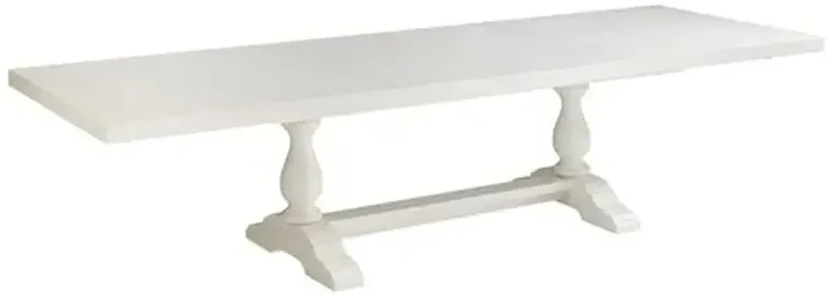 Ocean Breeze Captiva Rectangular Extension Dining Table - White - Tommy Bahama