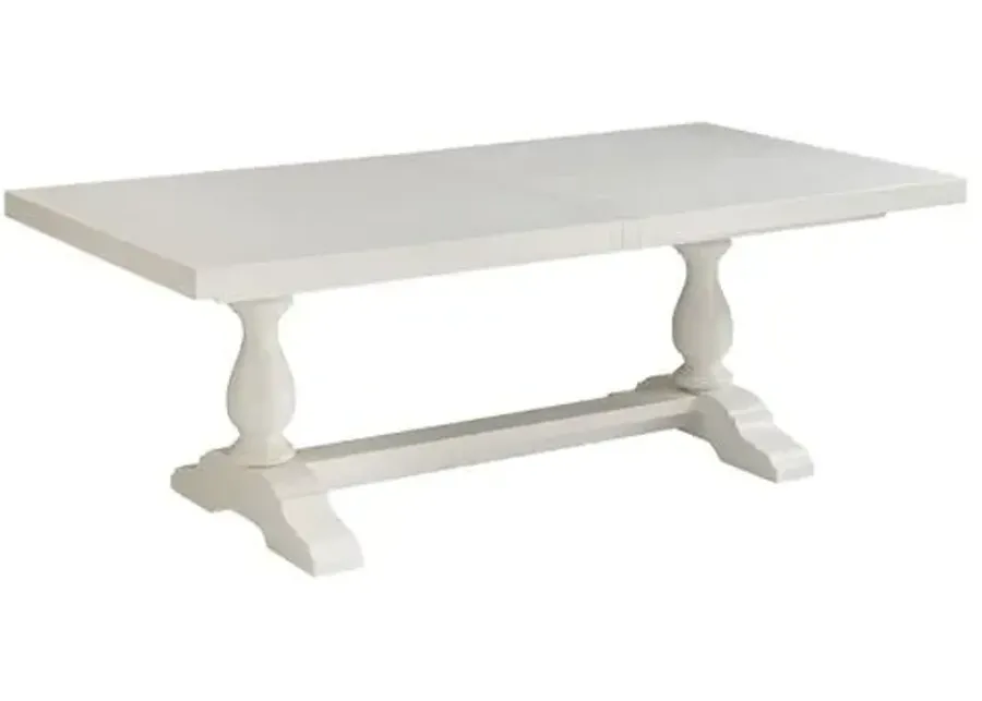 Ocean Breeze Captiva Rectangular Extension Dining Table - White - Tommy Bahama