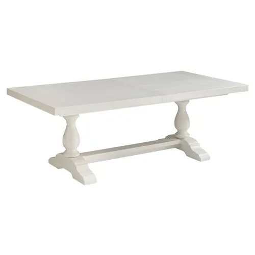 Ocean Breeze Captiva Rectangular Extension Dining Table - White - Tommy Bahama