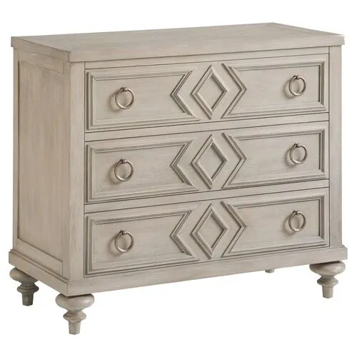 Malibu Costera Bachelors Bedroom Chest - Warm Taupe - Barclay Butera - Beige