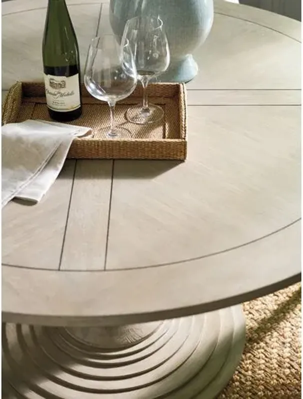 Malibu Topanga 54" Round Dining Table - Warm Taupe - Barclay Butera